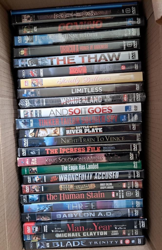 25 DVD'S in diverse categorieën, Alle leeftijden, Ophalen of Verzenden, Zo goed als nieuw