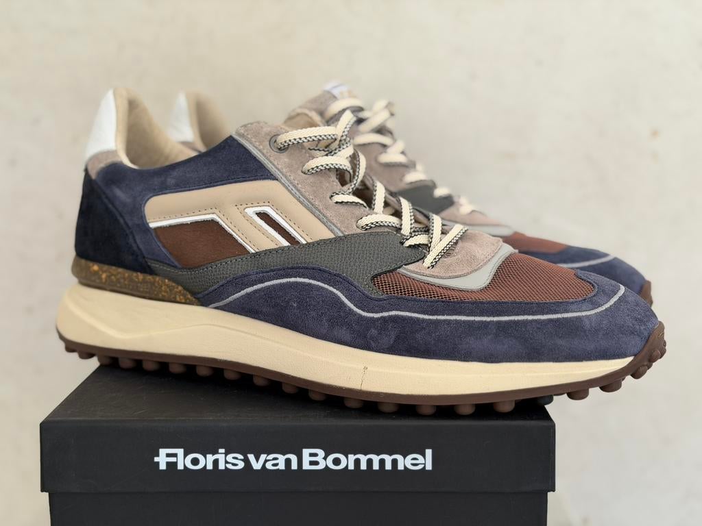 Floris van Bommel Noppi Sneaker blauw maat 45 NIEUW, Kleding | Heren, Schoenen, Blauw, Floris van Bommel, Nieuw, Ophalen of Verzenden