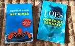 Herman Koch - Het Diner & Loes den Hollander - Onderuit, Ophalen of Verzenden