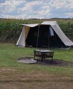 Tent, Caravans en Kamperen, Tenten, Ophalen, Gebruikt, Tot en met 4