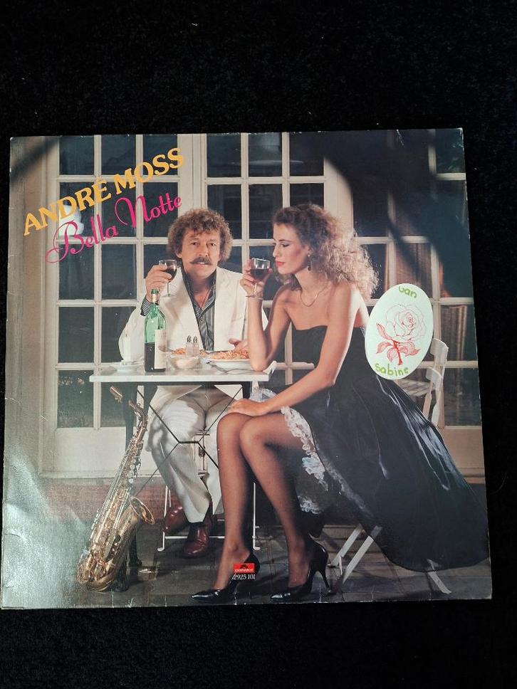 LP:  ANDRÉ MOSS  -  Bella notte, Cd's en Dvd's, Vinyl | Overige Vinyl, Gebruikt, 12 inch, Ophalen of Verzenden