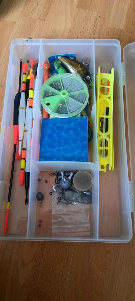 Visspullen Set - Complete Uitrusting, Watersport en Boten, Hengelsport | Karpervissen, Gebruikt, Complete set, Ophalen of Verzenden