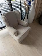 Comfortabele RM fauteuil met linnen bekleding, Huis en Inrichting, Fauteuils, Ophalen, Gebruikt, Stof, 75 tot 100 cm