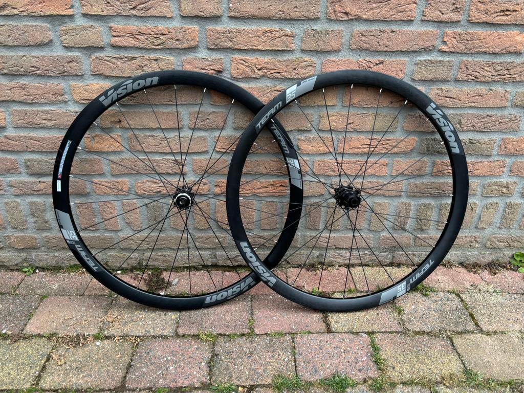 Vision Team 35 disc wielset / Centerlock / Shimano body, Ophalen of Verzenden, Nieuw, Wiel