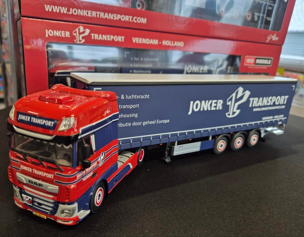 WSI Jonker Transport DAF XF105 SSC Exclusief Model, Ophalen of Verzenden
