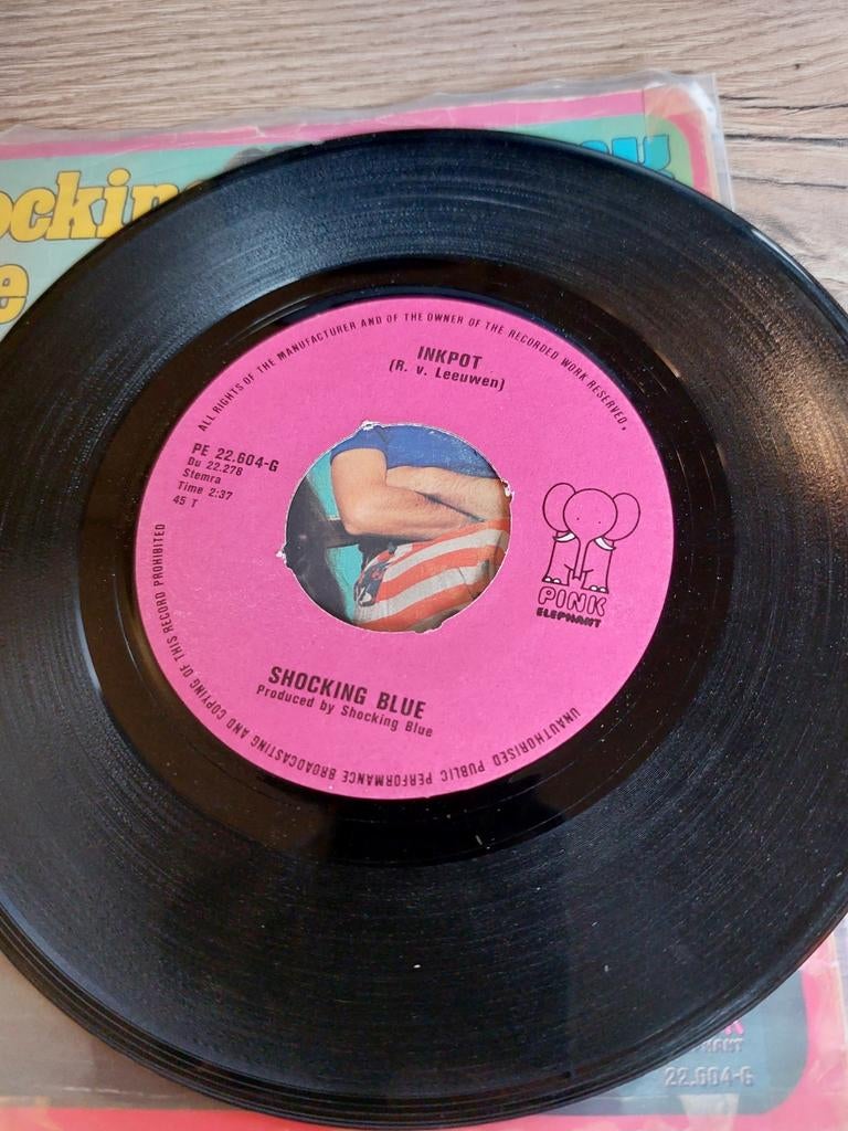 Shocking Blue - Ink pot// Give mu love to the sunrise, Gebruikt, 7 inch, Single, Ophalen of Verzenden
