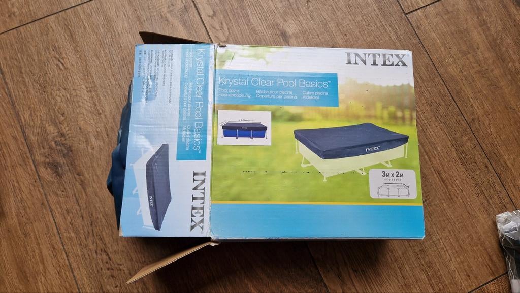Intex zwembadhoes 3*2 meter, Ophalen of Verzenden, Gebruikt, Afdekzeil