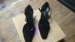Gevim dansschoenen, suede maat 38, Zwart, Overige typen, Ophalen of Verzenden, Zo goed als nieuw