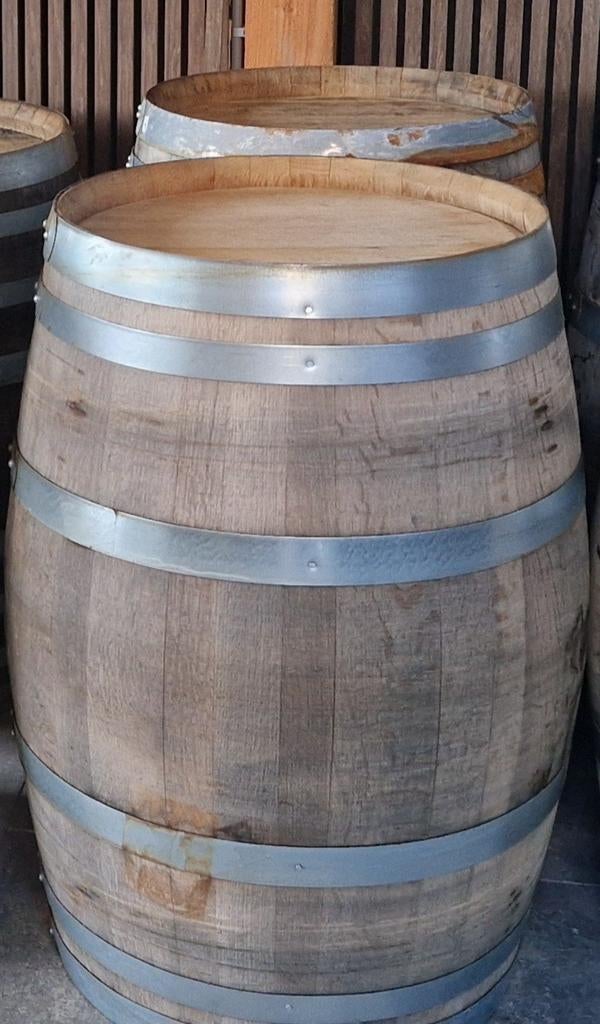 Regenton wijnvat 228 Liter dik eikenhout evt. met kraan!, Ophalen, Met kraantje, 150 liter of meer, Nieuw