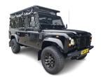 Land rover DEFENDER 110 TD5 Commercial - Gecoat chassis/Airc, Auto's, Bestelauto's, Land Rover, 2495 cc, Zwart, 2 stoelen