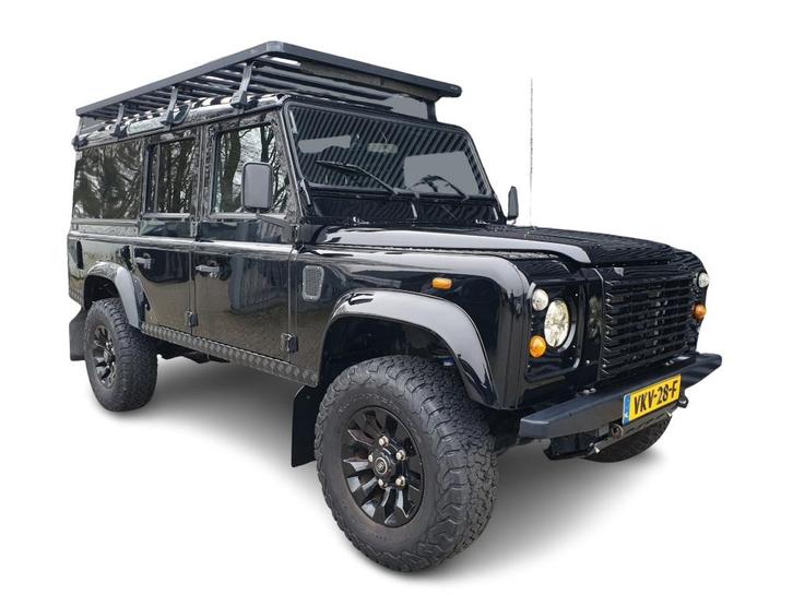 Land rover DEFENDER 110 TD5 Commercial - Gecoat chassis/Airc, Auto's, Bestelauto's, Airconditioning, Alarm, Android Auto, Apple Carplay
