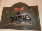 Harley Davidson schilderij, Ophalen
