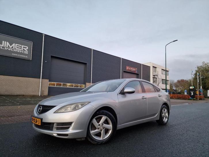 Mazda 6 1.8 Business, Auto's, Mazda, Bedrijf, Te koop, Benzine, Euro 4, B, Hatchback, Handgeschakeld, Origineel Nederlands, Zilver of Grijs