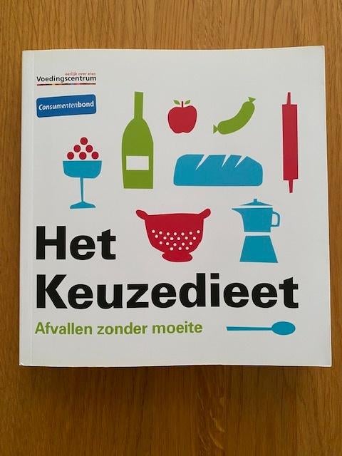 Het Keuzedieet Afvallen zonder moeite, Boeken, Verzenden, Zo goed als nieuw, Dieet en Voeding, Elisabeth Lange