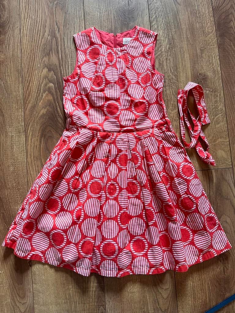 Room Seven zomerjurk 122 super mooi!, Kinderen en Baby's, Kinderkleding | Maat 122, Ophalen of Verzenden, Zo goed als nieuw, Meisje