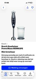 Hakmolen mixer voor de bosch powermaxx staafmixer, Minder dan 1 liter, Ophalen of Verzenden, Gebruikt, 3 snelheden of meer