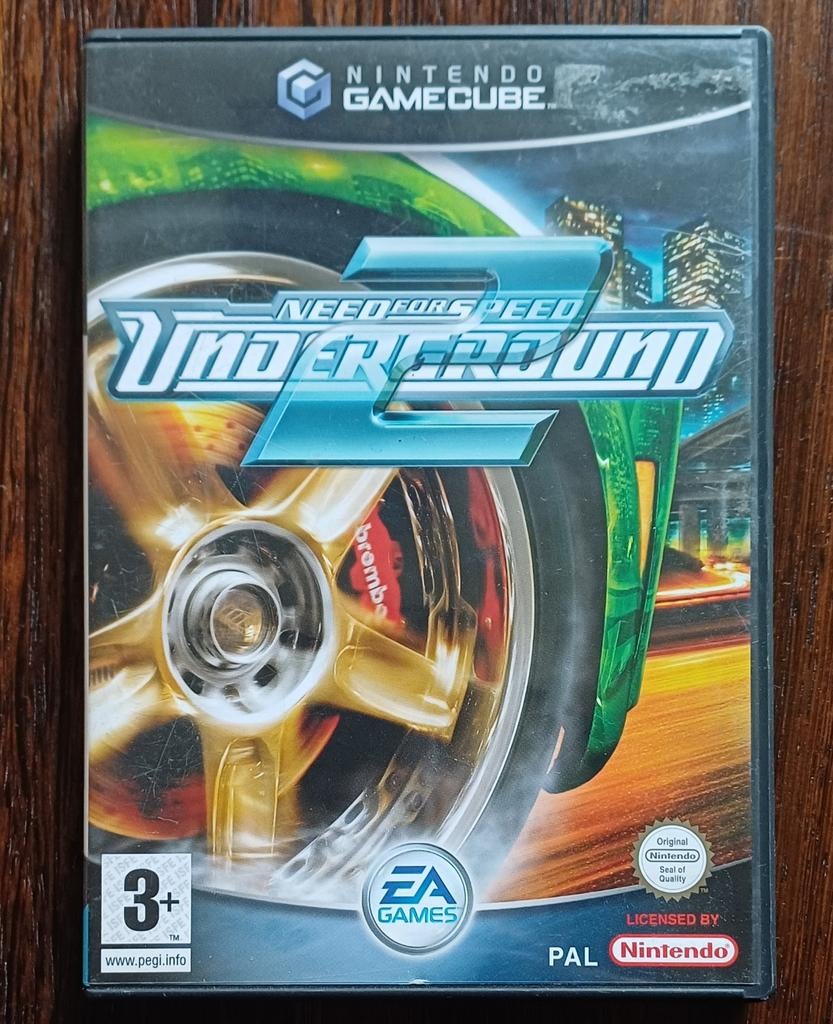 Need for Speed Underground 2 - Nintendo GameCube, Spelcomputers en Games, Games | Nintendo GameCube, Gebruikt, 1 speler, Racen en Vliegen