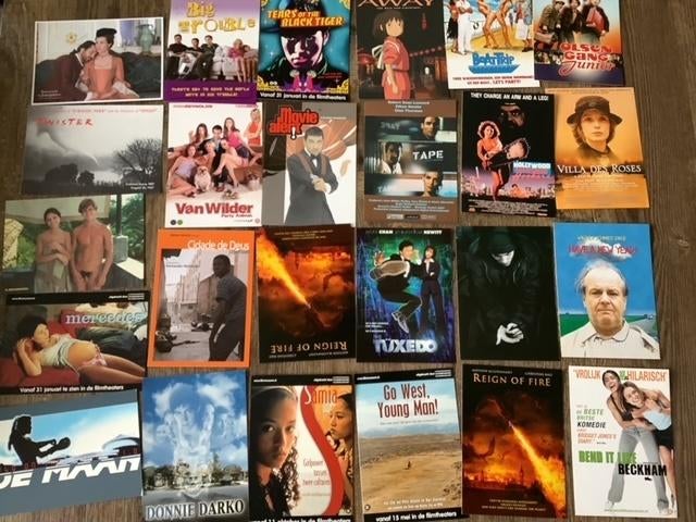 50x Filmaffiches op ansichtkaart -alle nieuw- voor € 6,00, Verzenden, Nieuw, Film, Foto of Kaart