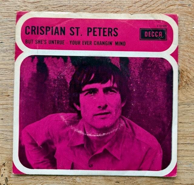 Crispian St. Peters - But she's untrue, 7 inch, Single, Ophalen of Verzenden, Zo goed als nieuw