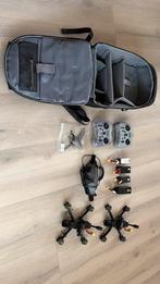 Complete FPV drone set met 2 freestyle drones, 250 tot 900 gram, Ophalen of Verzenden, Zo goed als nieuw, 1 tot 5 kilometer