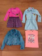 Vrolijke lente meisjeskleding set maat 122, Kinderen en Baby's, Kinderkleding | Maat 122, Ophalen of Verzenden, Gebruikt, Meisje