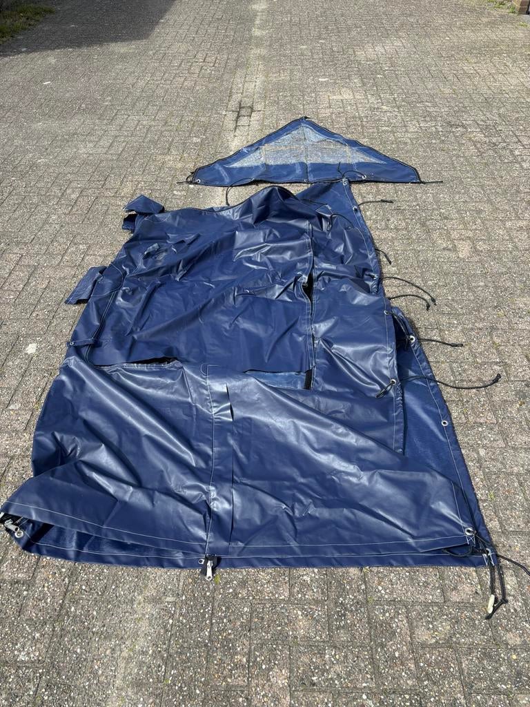Bootstent met ramen voor zeilboten (6-7m), 2x3m, Ophalen of Verzenden, Gebruikt, 6 meter of meer, Overige typen