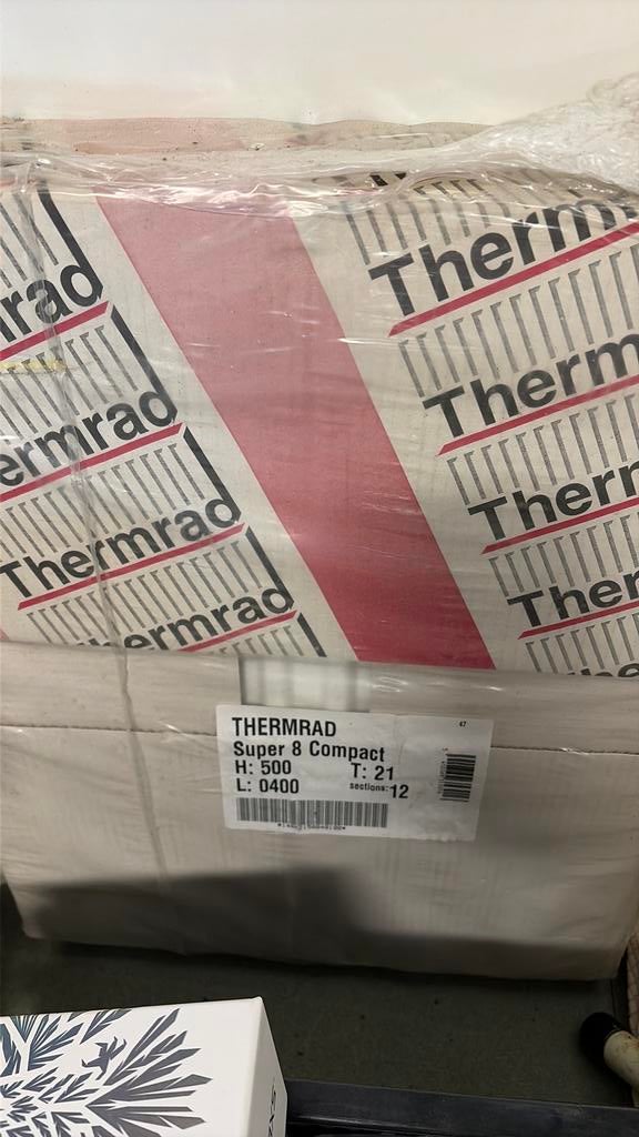 Radiator thermrad 50x40 t21, Ophalen, Zo goed als nieuw, Radiator, 30 tot 80 cm