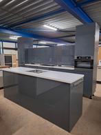 Complete keuken Compleet met APP 120Keukens op voorraad 2897, Ophalen of Verzenden, Zo goed als nieuw, Overige typen, Met kookeiland