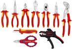 Knipex 17 81 34 Tangenset VDE | 10-delig, Niet ingevuld, Niet ingevuld, Niet ingevuld