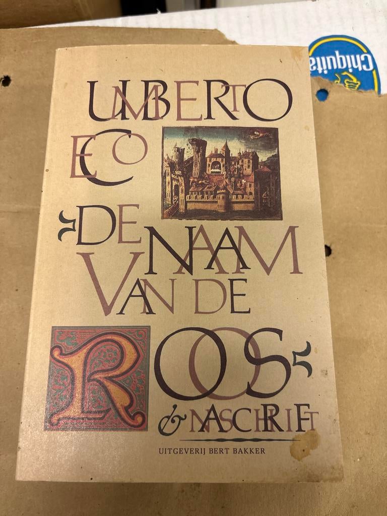 De Naam van de Roos - Umberto Eco, Boeken, Ophalen of Verzenden, Gelezen, Nederland
