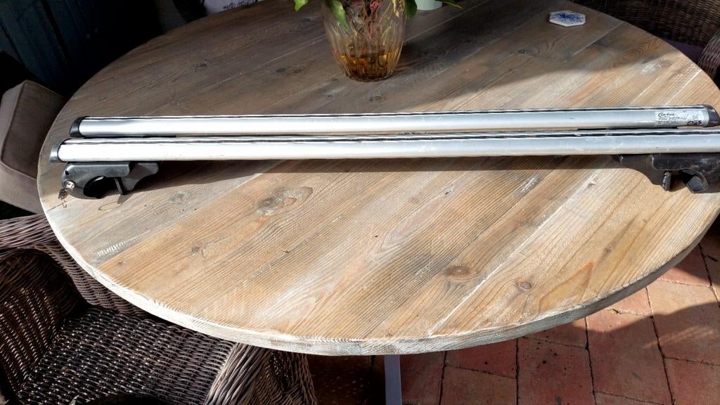 Dakdrager afsluitbaar, 113 cm - Car Xtras SNEPP ALU, Auto diversen, Dakdragers, Ophalen, Gebruikt