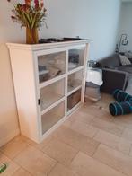 Witte Bovenkast, Ophalen, Overige materialen, Met deur(en), 50 tot 100 cm