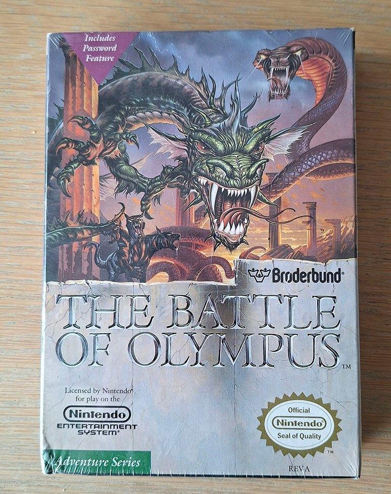Battle of Olympus sealed - Nes, Avontuur en Actie, Verzenden, 1 speler, Zo goed als nieuw