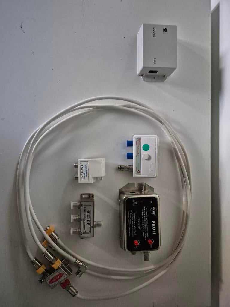 Antenne splitter nieuw, Ophalen, Nieuw, Minder dan 2 meter, Coaxiale kabel