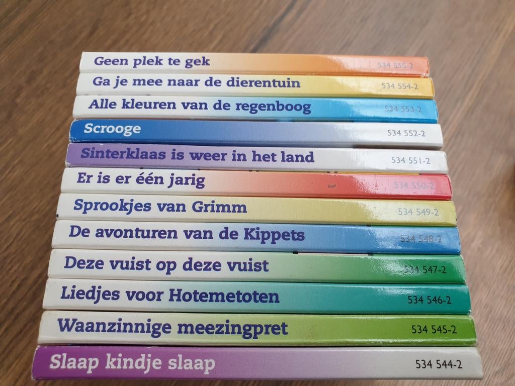 12 Kinderboeken en CD's in cassette, Ophalen of Verzenden, Zo goed als nieuw, Diverse auteurs, Sprookjes