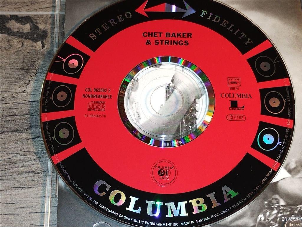 Chet Baker & Strings - Chet Baker & Strings, Ophalen of Verzenden, 1980 tot heden, Zo goed als nieuw, Jazz