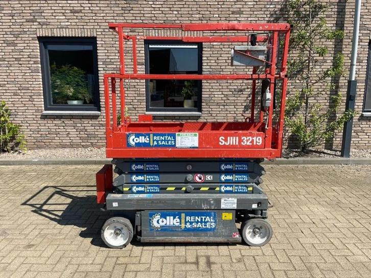 Skyjack SJIII 3219 Elektra Schaarhoogwerker 7.6 meter werkho, Zakelijke goederen, Machines en Bouw | Liften, Steigers en Ladders