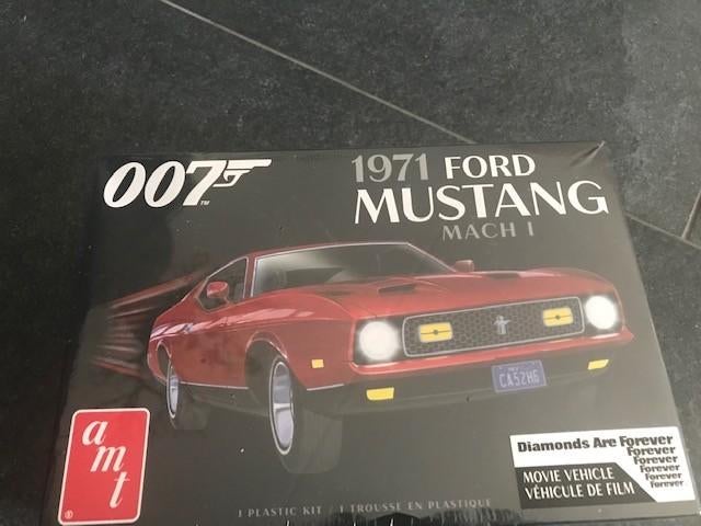 modelauto ford Mustand Mach 1 007, Ophalen of Verzenden, Nieuw, Auto, Overige merken