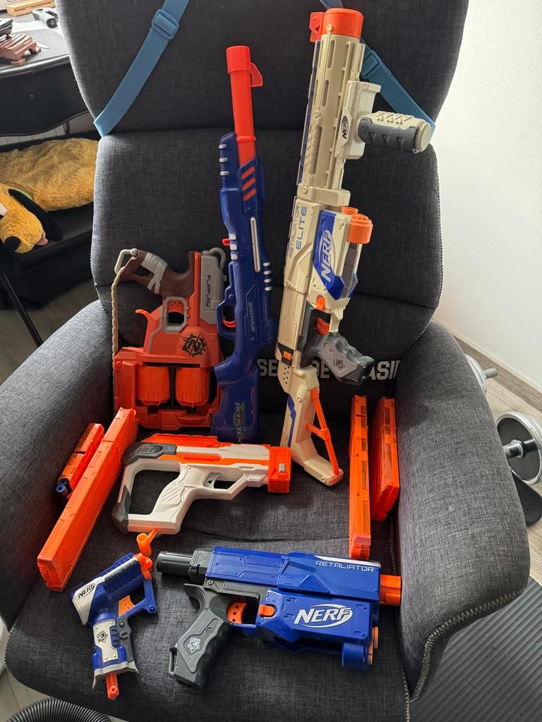 Diverse Nerf Blasters - Grote Collectie, Ophalen, Gebruikt, Jongen of Meisje