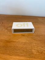 Lexon Flip wekker - Wit, Ophalen, Zo goed als nieuw, Digitaal