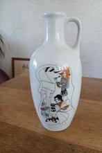 Vintage vaas Mispelblom, Ophalen of Verzenden, Glas, Minder dan 50 cm