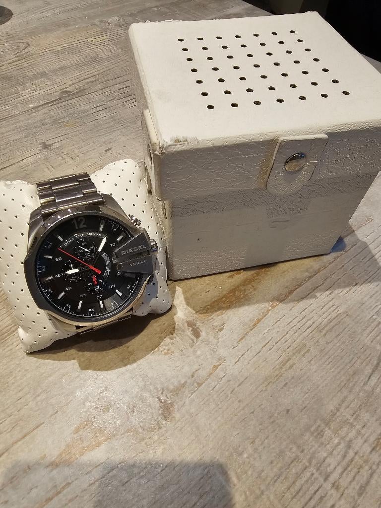 Horloge diesel, Sieraden, Tassen en Uiterlijk, Horloges | Heren, Overige merken, Overige materialen, Gebruikt, Polshorloge