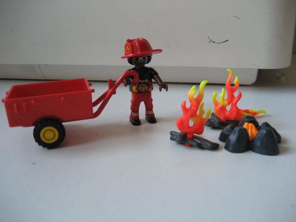 playmobil brandweer, Ophalen of Verzenden, Zo goed als nieuw