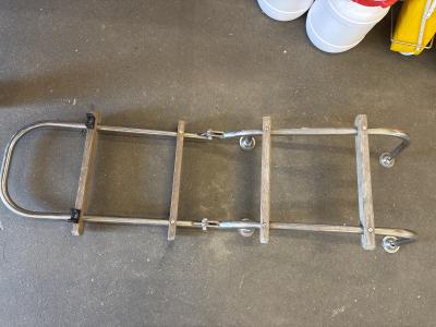 Zwemtrap met 4 houten treden