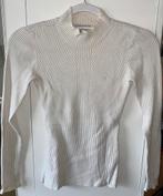 H&M Witte Geribbelde Coltrui, Verzenden, Gedragen, Maat 34 (XS) of kleiner, Wit