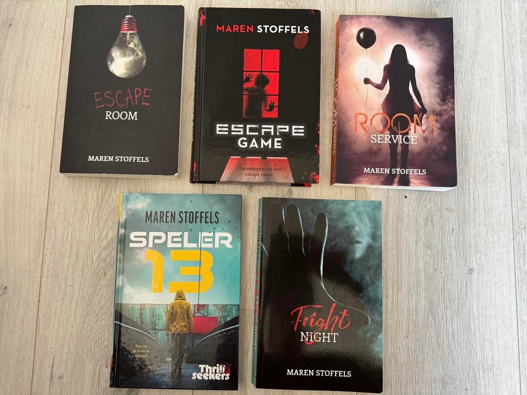 5 spannende boeken van Maren Stoffels, Ophalen of Verzenden, Gelezen