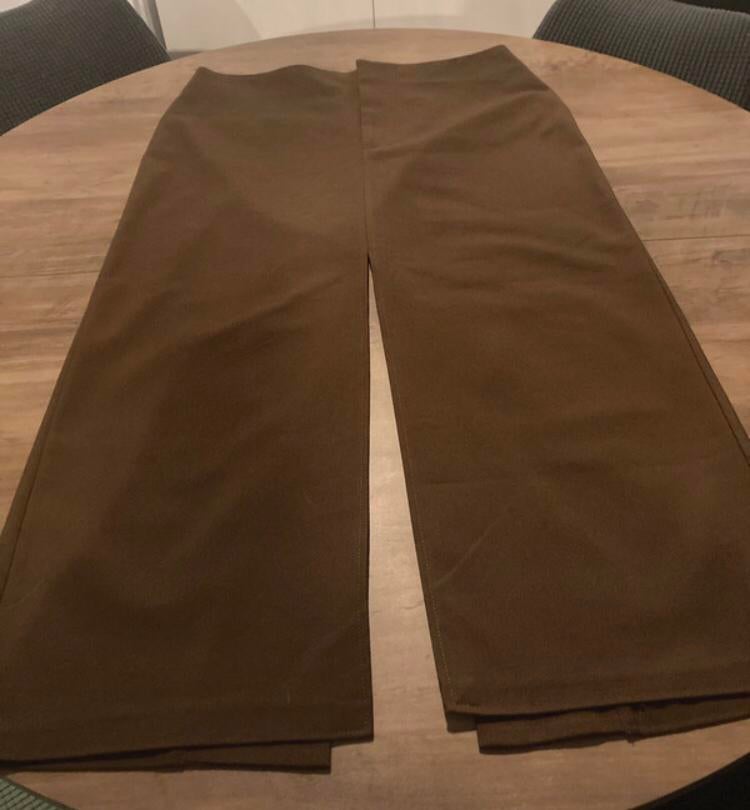 Culotte rok/broek van Zara, Bruin, Verzenden, Maat 46/48 (XL) of groter, Zo goed als nieuw