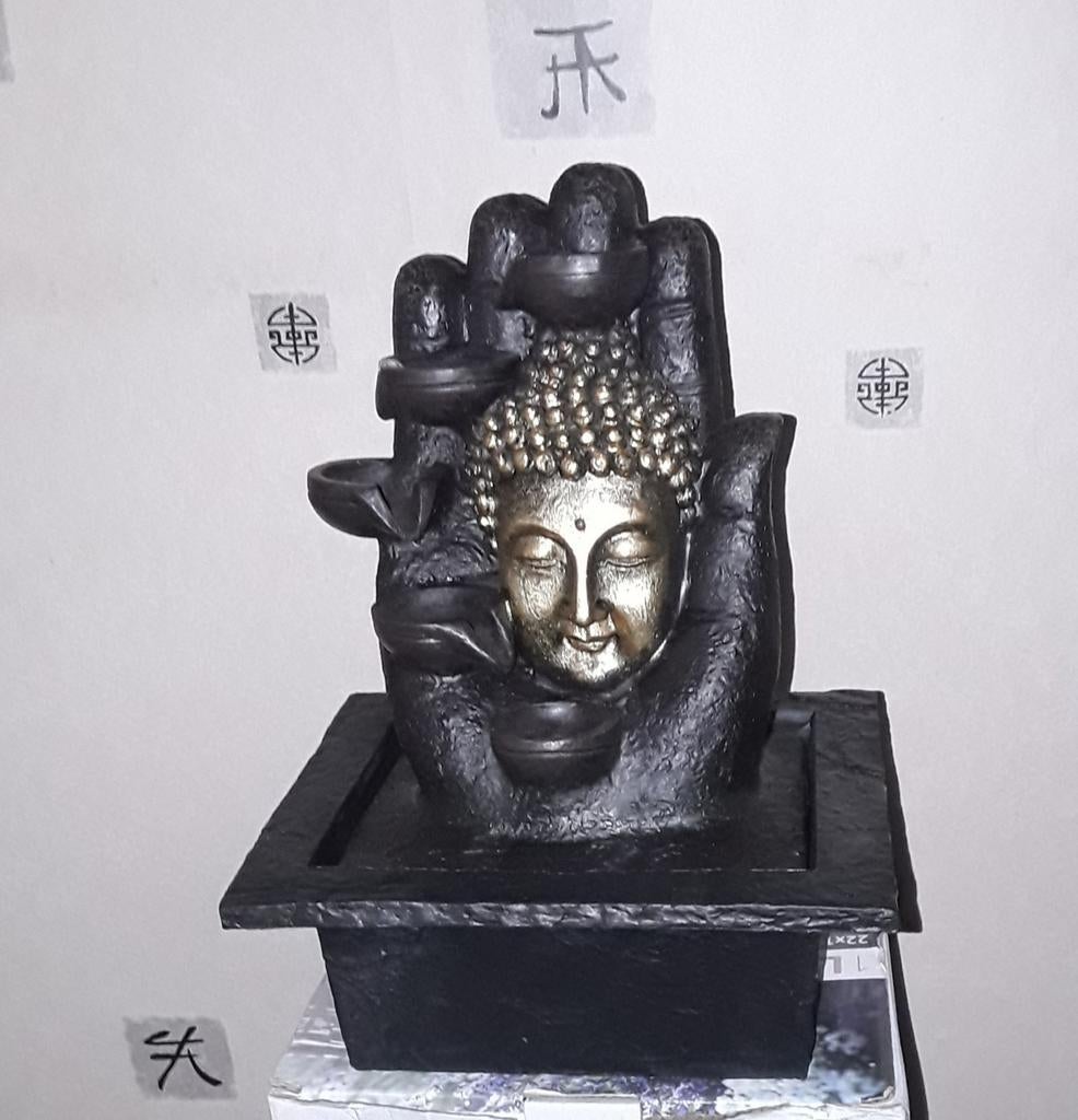 BOEDHA FONTEIN MET VERLICHTING NIEUW, Ophalen of Verzenden, Nieuw