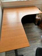 Hoekbureau, Huis en Inrichting, Bureaus, Ophalen, In hoogte verstelbaar, Zo goed als nieuw, Bureau