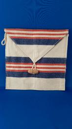 Handtasje van postzak, PTT Post zak, 18x19 cm. (4) 7A8, Tweedehands verkoop, Tweedehands verkoop, Gebruikt, Ophalen of Verzenden